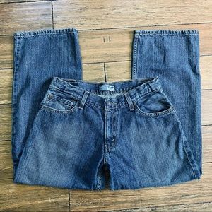 Boys Size 16 Husky 32x27 Signature by Levi Straus Straight Jeans